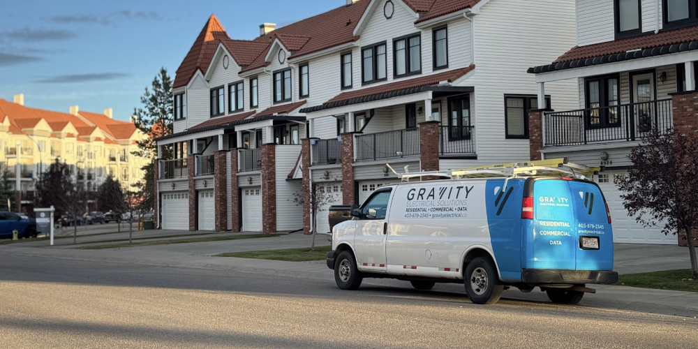 Professional service vehicle - Gravity team ready to serve